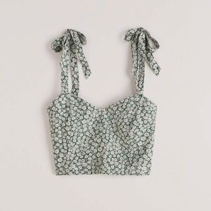Abercrombie Floral Tank Top